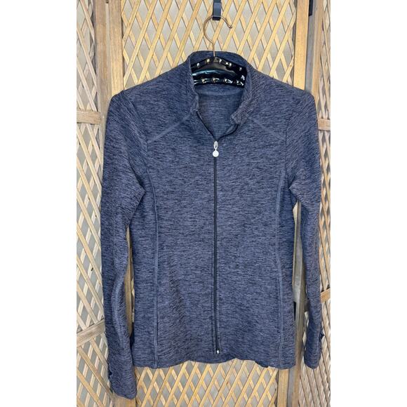 Beyond Yoga Full Zip Space Dye Thumb Hole Jacket sz S - Picture 1 of 5